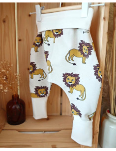 🔥🔥Pantalon évolutif en molleton bouclé bio - Lions 2