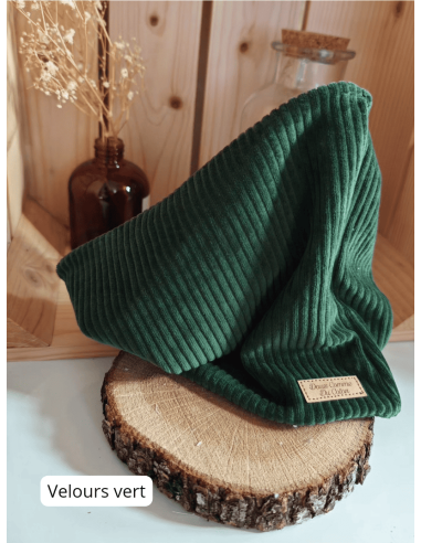 🔥🔥Snood bio en velours pour bébé 0-5 ans