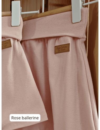 Legging évolutif bio - 9 couleurs côtelées ou...