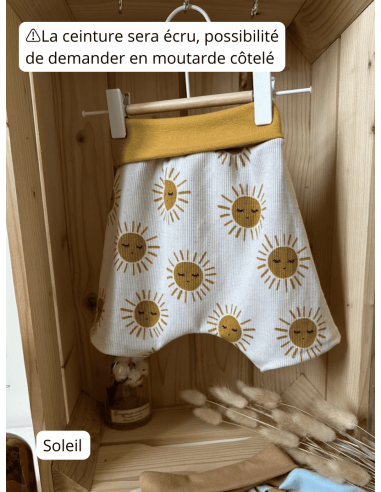 Short évolutif taille 1 & 2 - Motifs au choix