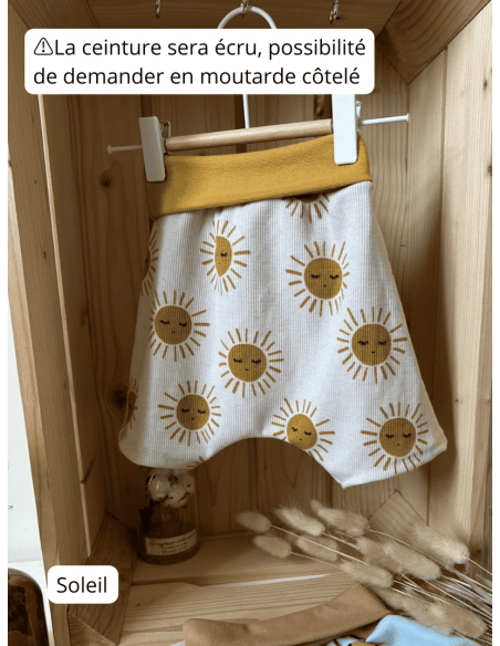 Short évolutif taille 1 & 2 - Motifs au choix