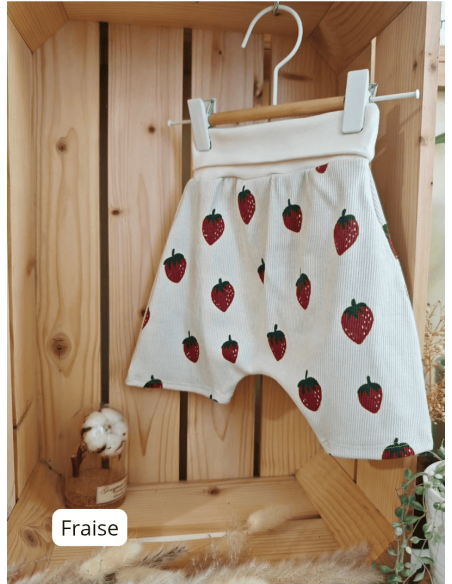 Short évolutif taille 1 & 2 - Motifs au choix