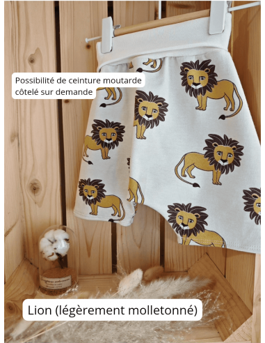 Short évolutif taille 1 & 2 - Motifs au choix