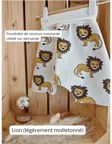 Short évolutif taille 1 & 2 - Motifs au choix