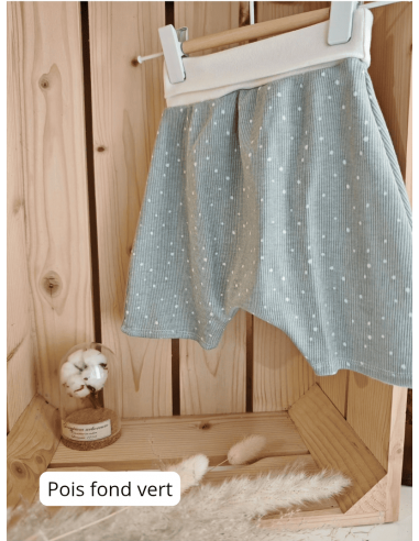 Short évolutif taille 1 & 2 - Motifs au choix