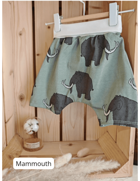 Short évolutif taille 1 & 2 - Motifs au choix