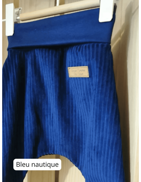 Chouchou en velours côtelé bio