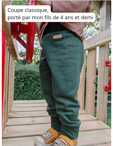 🔥🔥🔥Pantalon évolutif molletonné bio - 7 coloris...