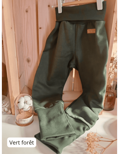 🔥🔥🔥Pantalon évolutif molletonné bio - 7 coloris...