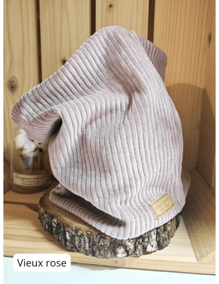 🔥🔥Snood bio en velours pour bébé 0-5 ans