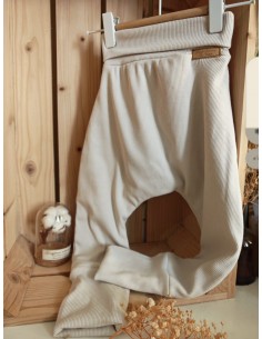 🔥🔥Pantalon réversible & évolutif bio - Renard & uni beige... 2