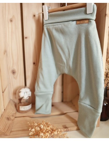 🔥🔥Pantalon réversible & évolutif bio - Pois...