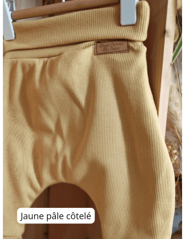 Legging évolutif bio - 9 couleurs côtelées ou...