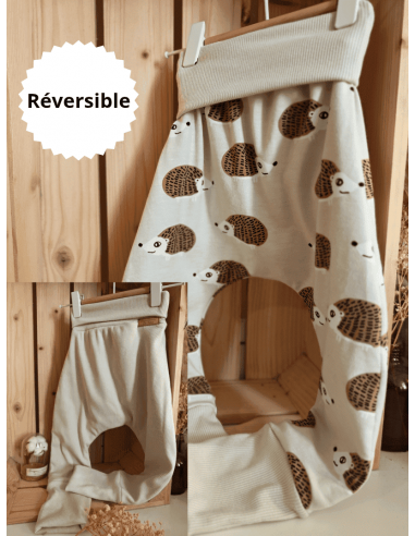 🔥🔥Pantalon réversible & évolutif bio -...