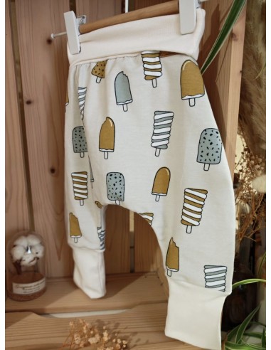 Pantalon évolutif bio - Glaces