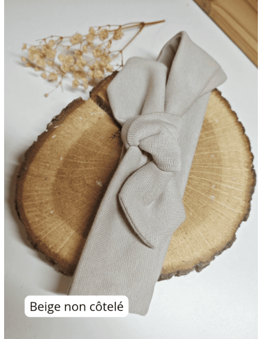 Bandeau bébé à nouer réglable 0-36 mois