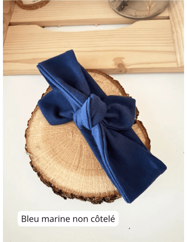 Bandeau bébé à nouer réglable 0-36 mois
