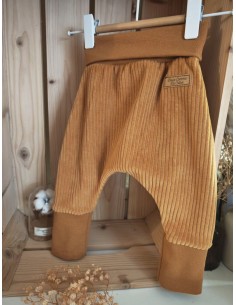 🔥🔥Pantalon évolutif en velours pain d'épices bio