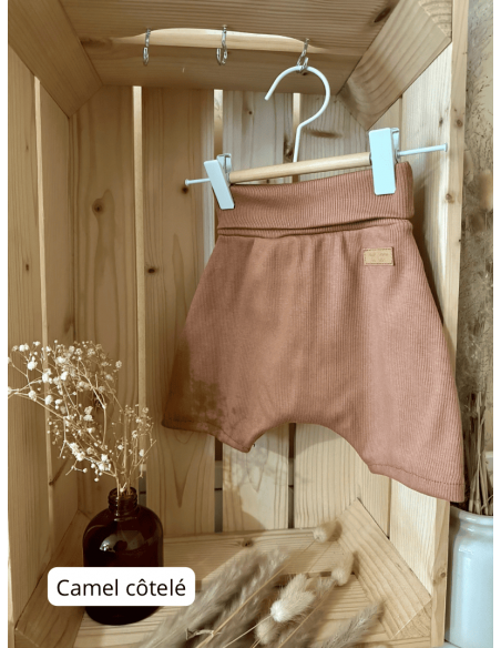 Short évolutif taille 1 & 2 - 10 coloris unis au choix