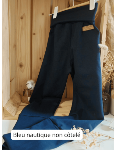 Legging évolutif bio - 13 coloris unis côtelées...