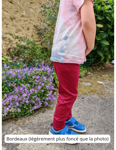 Legging évolutif bio - 13 coloris unis côtelées...