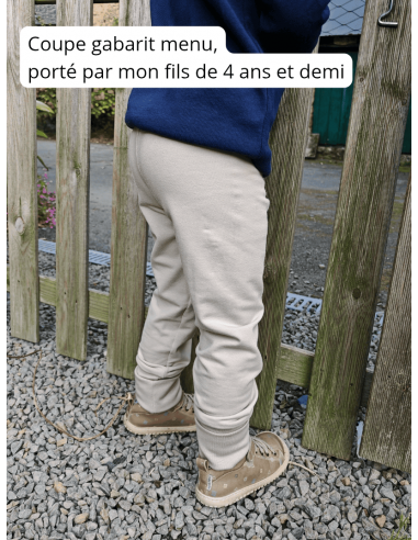 Legging évolutif bio - 13 coloris unis côtelées...