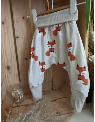 Pantalon évolutif bio - Renards