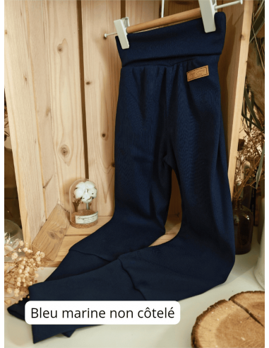 Legging évolutif bio - 13 coloris unis côtelées...