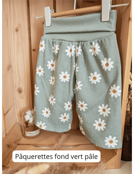 Short évolutif bio - taille 3 - Motif ou uni au choix