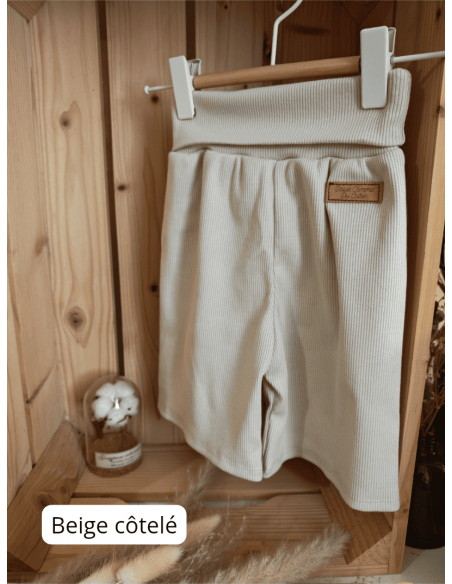 Short évolutif bio - taille 3 - Motif ou uni au choix