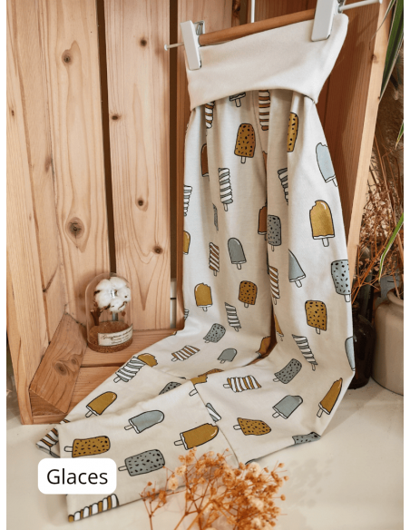 Legging évolutif bio - 19 motifs au choix - Taille 3 (3-6 ans)