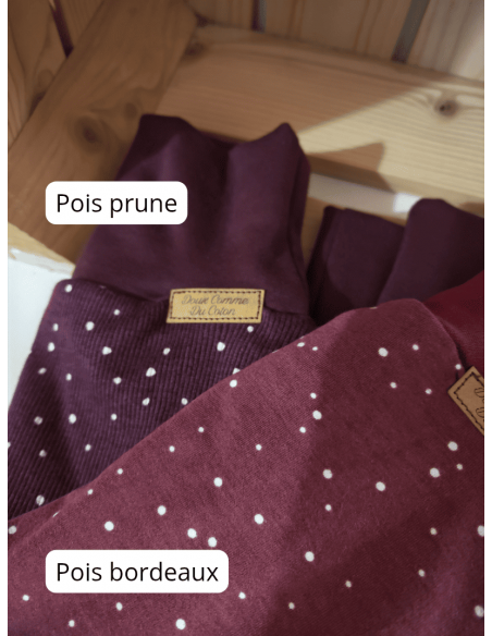 Short évolutif bio - taille 3 - Motif ou uni au choix