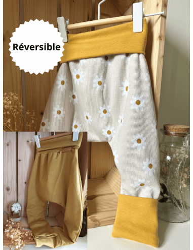 🔥🔥Pantalon réversible & évolutif bio -...