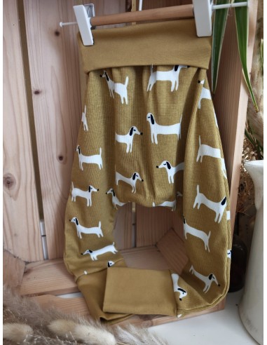 🔥🔥Pantalon réversible & évolutif bio - Teckels...