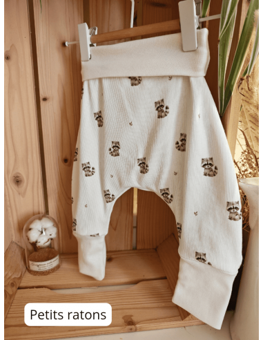 🔥🔥Pantalon évolutif & réversible 2 motifs - au...