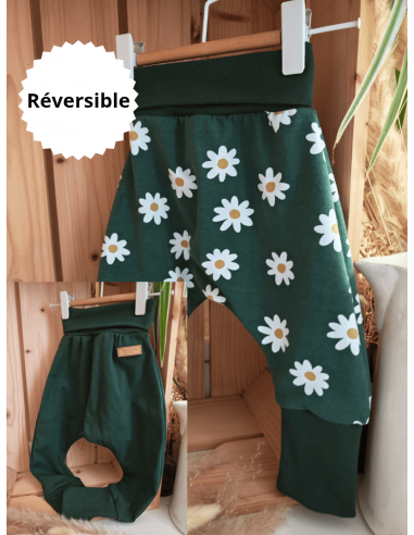 🔥🔥Pantalon réversible & évolutif bio -...