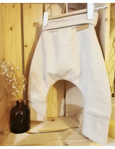 🔥🔥🔥Pantalon réversible & évolutif bio - Renard & uni café... 2
