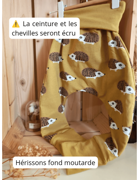 🔥🔥Pantalon réversible & évolutifs - Une face écru & une face à motifs au choix
