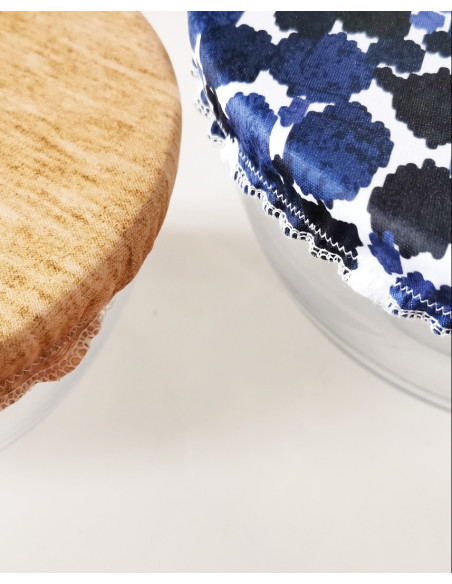 Lot de 3 charlottes à plat rond