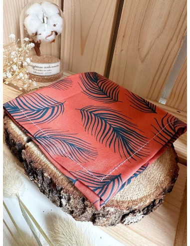 Lot de 4 mouchoirs en tissu bio