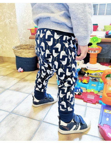 🔥🔥🔥Pantalon réversible & évolutif bio - Mouette...
