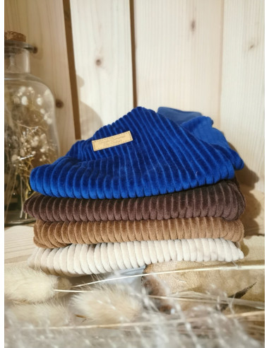 🔥🔥Pantalon évolutif en velours chocolat bio