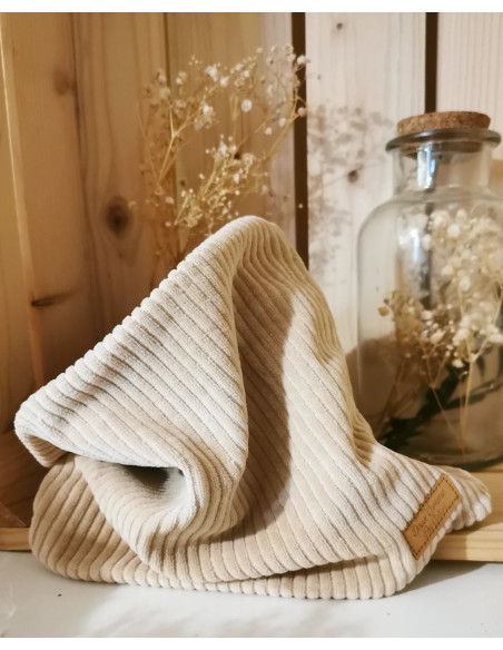 🔥🔥Snood bio en velours pour bébé 0-5 ans